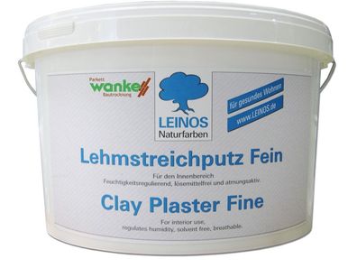 Leinos Lehmstreichputz Fein 658 2,5 L