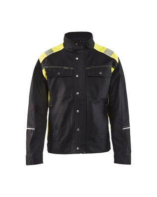 Blakläder Handwerker Jacke 4095 1370 in marineblau/gelb