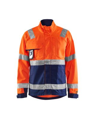 Blakläder® High Vis Jacke High Vis Orange/Mittelgrau 4064 1811