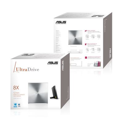ASUS SDRW-08U5S-U Optisches Laufwerk DVD Super Multi DL Metallisch