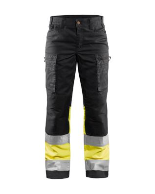 Blakläder Damen High Vis Bundhose mit Stretch 7161 1811 in zwei Farben