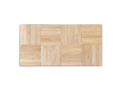 8 Würfel Mosaikparkett Eiche natur in Reparaturgröße 144 mm