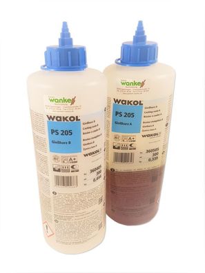 WAKOL PS 205 Gießharz 2 x 300 ml (A- & B-Komponente)