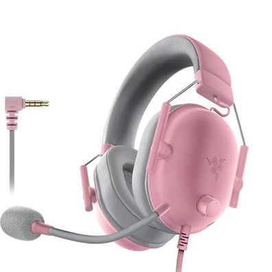 Razer Blackshark V2 X Kopfhörer Kabelgebunden Kopfband Gaming Grau, Pink