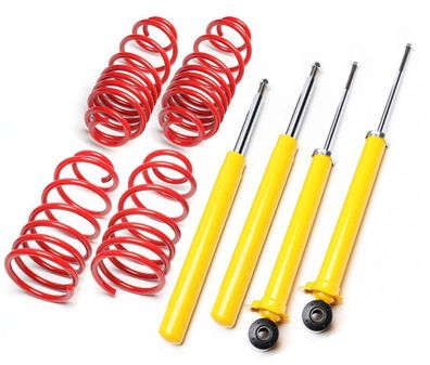 Sportfahrwerk 60/40MM AUDI 80 TYP B4 LIMO 1.6- 2.3+ Teilegutachten