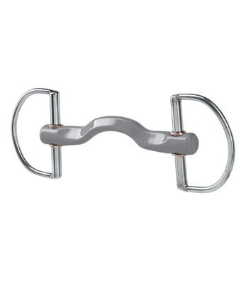 Waldhausen beris D-Ring Gebiss mit KONNEX Zungenbogen