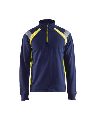 Blakläder Sweatshirt mit Half-Zip 3432 1158 in zwei Farben