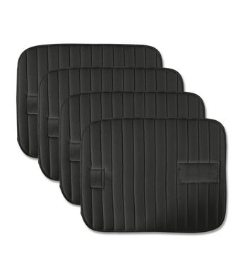 Waldhausen Bandagierkissen mit Klett, 4er Set in schwarz oder weiß