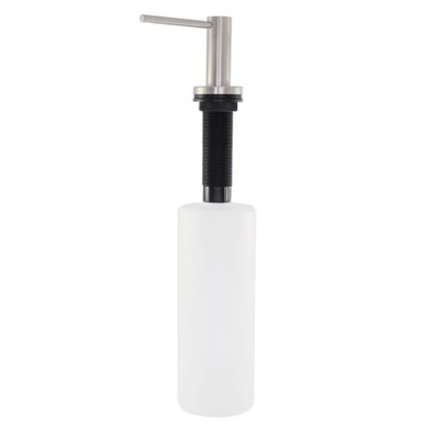 Sanismart Einbau-Seifenspender F39 Edelstahl gebürstet 500 ml
