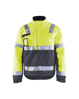 Blakläder® High Vis Winterjacke High Vis Gelb/Mittelgrau 4862 1811