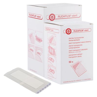 Rudafilm steril transparenter, wasserfester Wundschnellverband