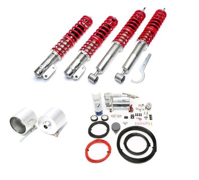 TA Technix Gewindefahrwerk Fahrwerk INKL. LIFT KIT - GOLF 2, 3, VENTO, TOLEDO 1L