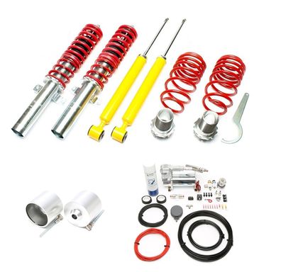 TA Technix Gewindefahrwerk Fahrwerk INKL. LIFT KIT - AUDI A1, SEAT IBIZA, POLO