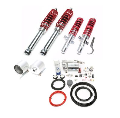 TA Technix Gewindefahrwerk Fahrwerk INKL. LIFT KIT - FORD FIESTA GFJ 1989-1993