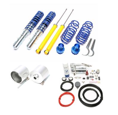 Tuningart Gewindefahrwerk Fahrwerk INKL. LIFT KIT - VW GOLF 4, AUDI A3 8L, LEON