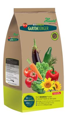 HAUERT Biorga Gartendünger, 5 kg