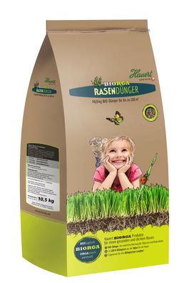 HAUERT Biorga Rasendünger, 10.5 kg