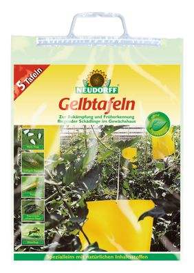Neudorff Gelbtafeln (großformatig), 5 Stück