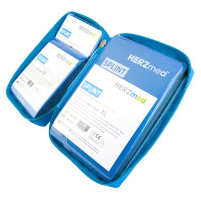 HERZmed® SPLINT-Set - 1 x Größe XL + 1 x Größe M + 2 x Größe XS