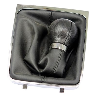 Schaltknauf LEDER Schaltsack MIT RAHMEN - VW PASSAT 3C2 + Variant 3C5 3C0711113A