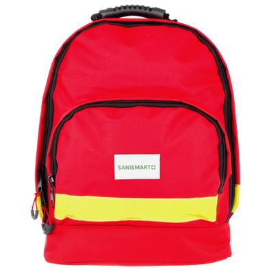 Notfallrucksack Medicus S Rot Nylon 45 x 35 x 15 cm + 3 Modultaschen