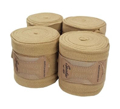 Fleece Bandagen EQUEST - 4er Set Antipilling in zwei Farben