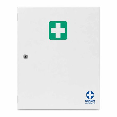 Metall-Verbandschrank B 45 x 40 x 11 cm gefüllt mit DIN 13169:2021-11