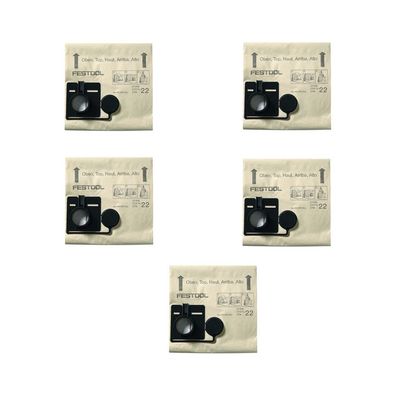Festool Filtersack FIS CT44 5 Stück 452972 für Staubsauger Industriesauger CT 44