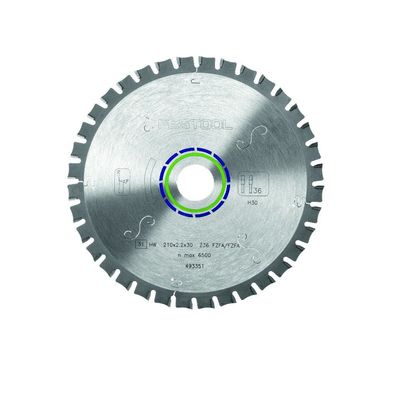 Festool Flachzahn-Sägeblatt 210x2,2x30 F36 für TS 75 493351