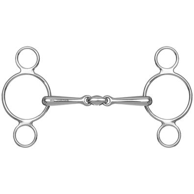 Waldhausen 3-Ringtrense doppelt gebrochen, massiv
