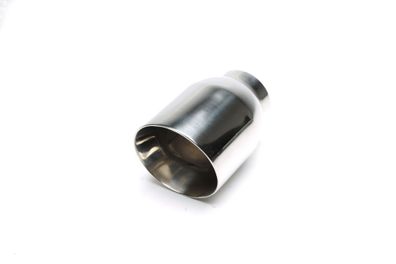 TA Technix Endrohr Edelstahl Universal 110MM OVAL / Angeschrägt
