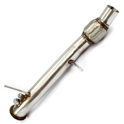 Edelstahl Downpipe KAT-ERSATZ Hosenrohr DPF ERSATZ FÜR BMW E81 E90 E60 120D 320D