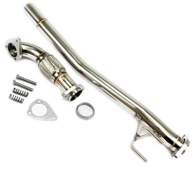 Edelstahl Downpipe KAT-ERSATZ Hosenrohr - AUDI A3 SEAT LEON VW GOLF IV 1,9TDI