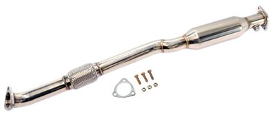 Edelstahl Downpipe 2.5'' 63MM OPEL ASTRA G, H 2.0L TURBO, 16V, OPC Motoren