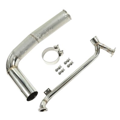 Performance Edelstahl Downpipe Katersatzrohr Hitzeschutz Porsche CAYMAN Boxster