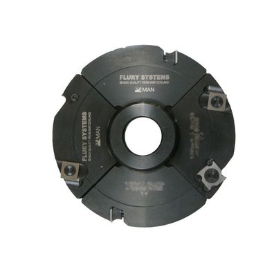 Flury Guhdo HM WPL Verstellnuter, 3teilig 150x4-15x30 mm Z=2 + 2+2 Nutfräser