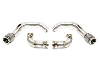 TA Technix Edelstahl Downpipe FÜR BMW 5ER M5 F90 S63M MOTOR V8 Biturbo