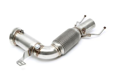 TA Technix 2,75" 70MM Edelstahl Downpipe FÜR BMW 2ER X1 X2 MINI F54-57 120-170KW