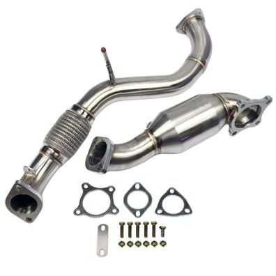 Edelstahl Downpipe 2,5" MIT 200 ZELLEN Sportkat FÜR HONDA CIVIC X 1.5 VTEC FC