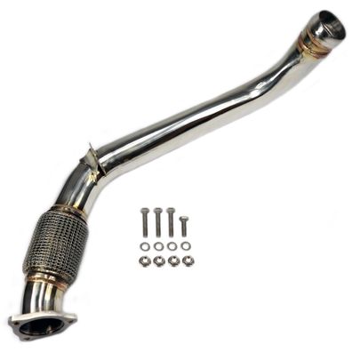 Edelstahl Downpipe Hosenrohr UNTEN 3" ZOLL FÜR Porsche Panamera 971 2.9 3.0T