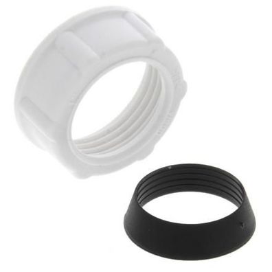 BLANCO Überwurfmutter mit Dichtung Ø=25 mm 125668 für Ablaufgarnitur, Siphon