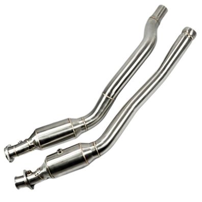 Edelstahl Downpipe Hosenrohr 3" 76MM FÜR Mercedes 63 AMG GLE M-KLASSE W166 X166