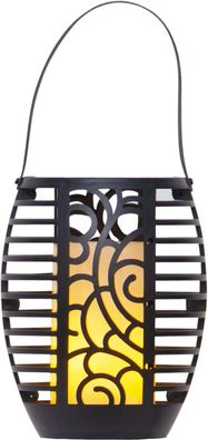 Star LED-Solar-Fackel Flame Schwarz