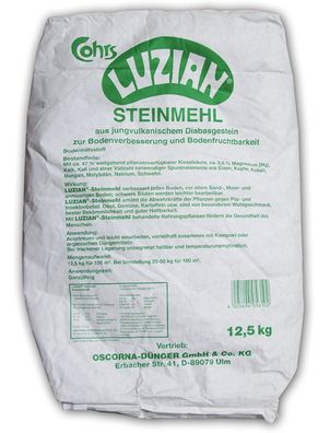OSCORNA® Luzian Steinmehl, 12,5 kg