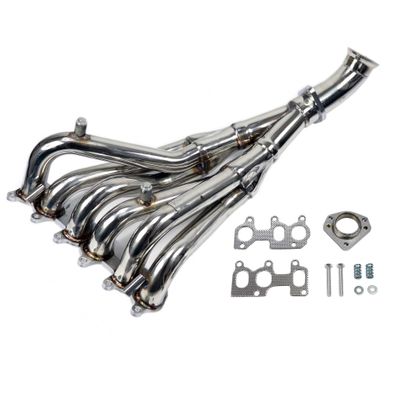 Edelstahl Fächerkrümmer VR6 FÜR VW GOLF 3 PASSAT 35I 2,8 VR6 Abgaskrümmer