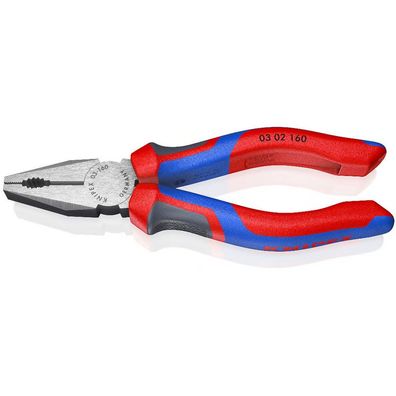 Knipex Kombizange 160 mm 0302160 Zange Seitenschneider Mehrkomponenten Hüllen
