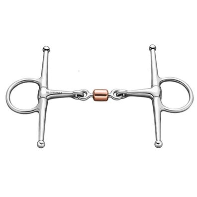 Sprenger Schenkeltrense 14 mm Kupferrolle doppelt gebrochen Edelstahl