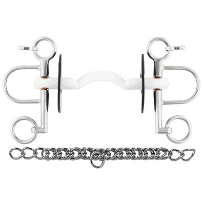 Sprenger Nathe Pelham 15 mm mit harter Stange Zungenfreiheit, und kurze Anzügen