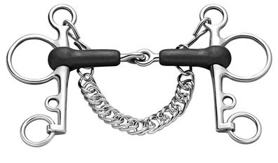 Sprenger Gummi-Pelham 18 mm mit langem Unterzug Edelstahl rostfrei