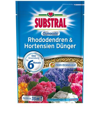 SUBSTRAL® Osmocote Rhododendren & Hortensien Dünger, 750 g